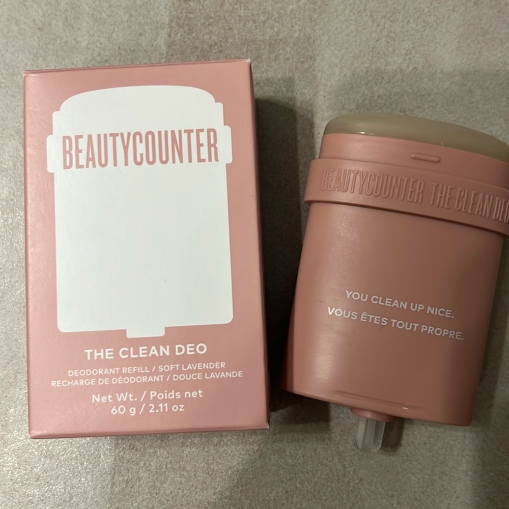 Beautycounter clean Deo soft lavender refill